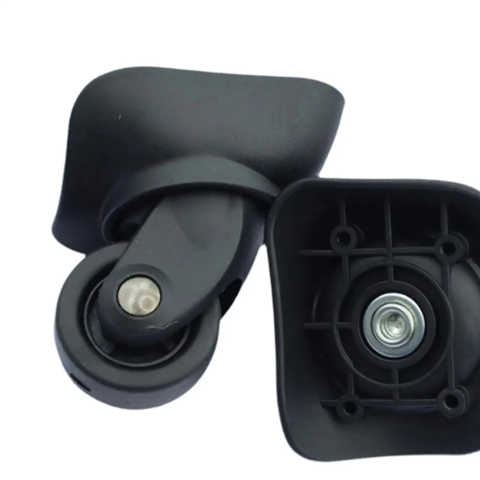 Luggage Wheels for Repairing Quiet Resuable DIY Easy Installation Lightweight Universal Suitcase Casters Swivel Wheels Versatile